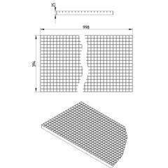MESH GRATING CHANNEL - (696.223.394.99) - BLÜCHER